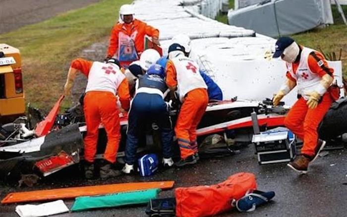 Footage of Jules Bianchi’s Crash Makes You Cringe