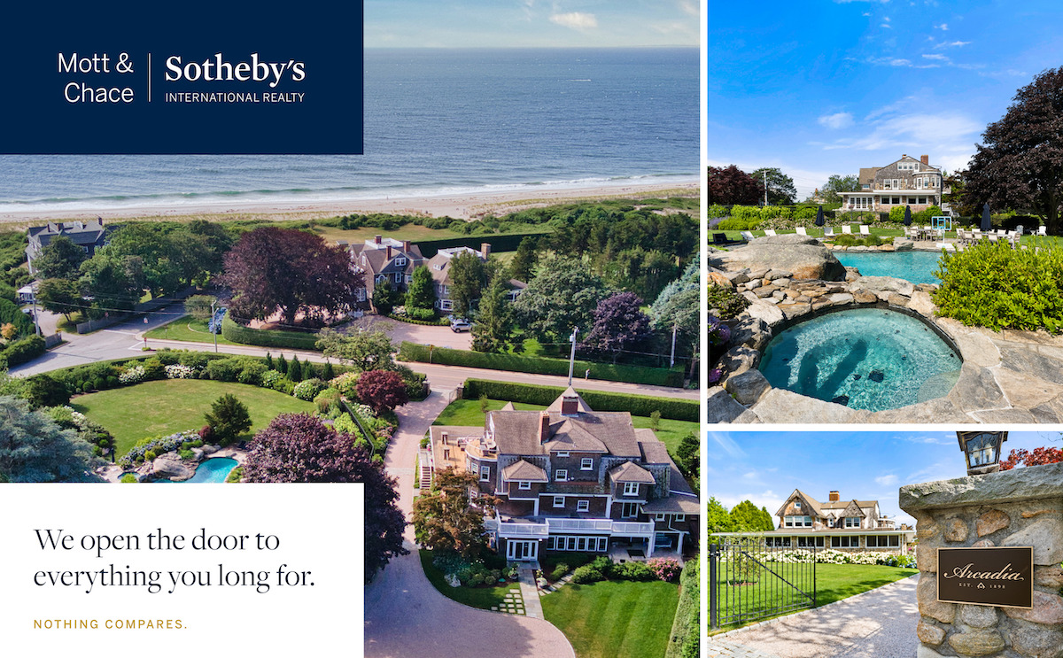 Mott & Chace Sotheby’s International Realty Lists Another Top Property in Watch Hill Mott