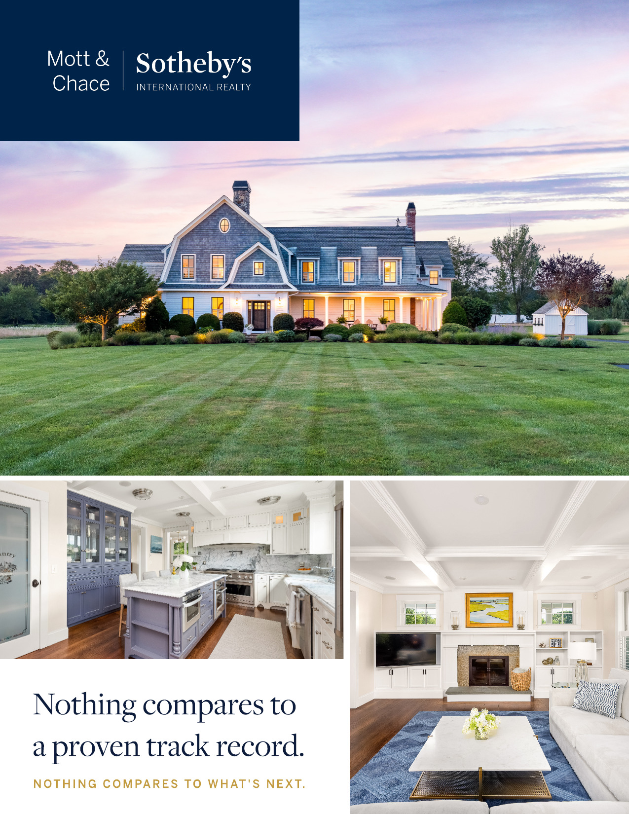 Mott & Chace Sotheby’s International Realty Announces the 2nd Highest