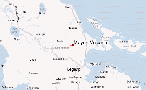 Mayon Volcano Mountain Information