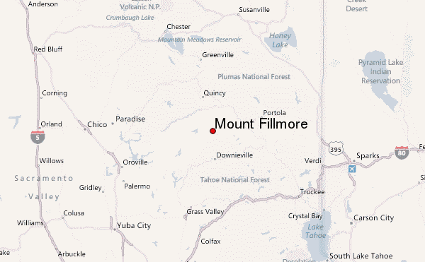 Mount Fillmore Mountain Information