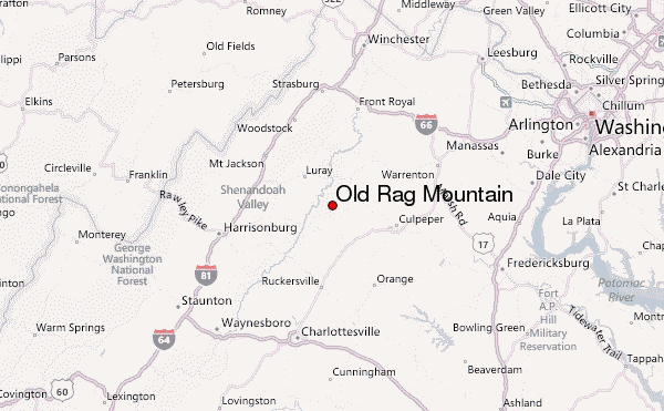 Old Rag Mountain Trail Map Old Rag Mountain Mountain Information