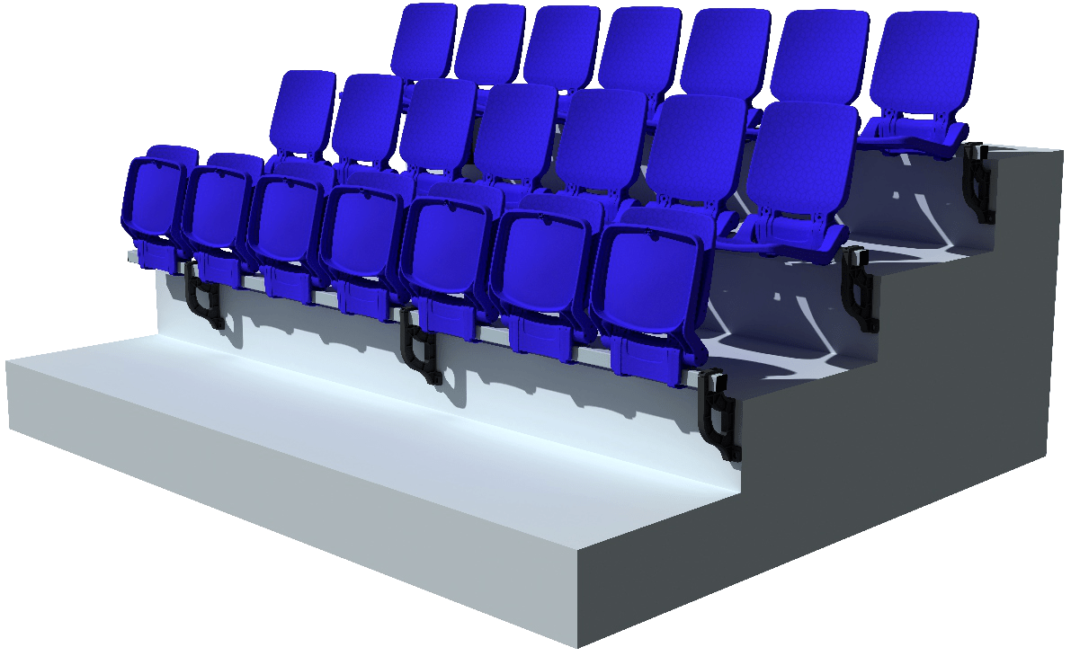 Folding Stadium Seat Stadiums Seating Movable Bleachers Manufacturer
