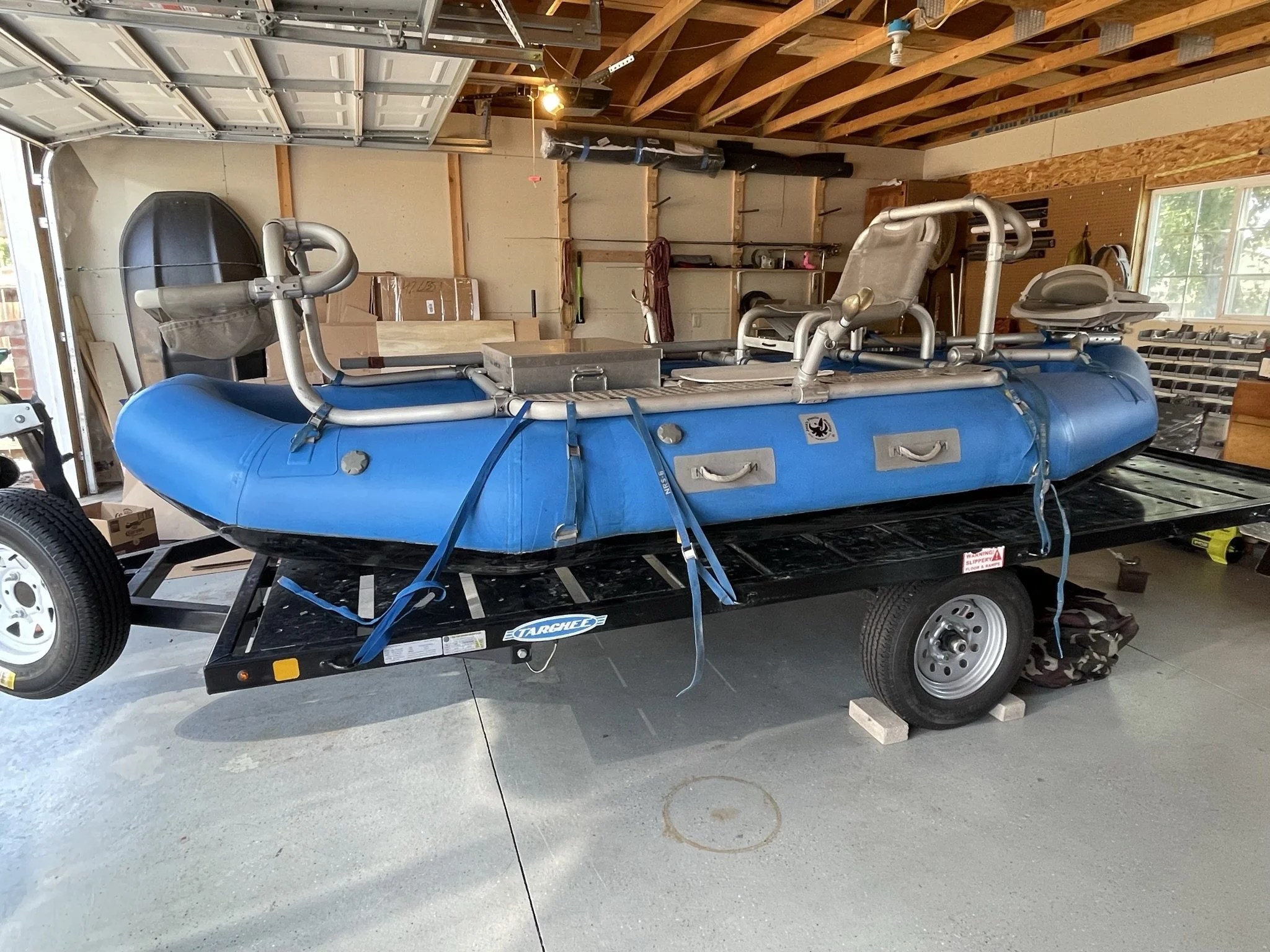 Fly Fishing Raft 13’ Jack's Plastic Welding Dragonfly with drop