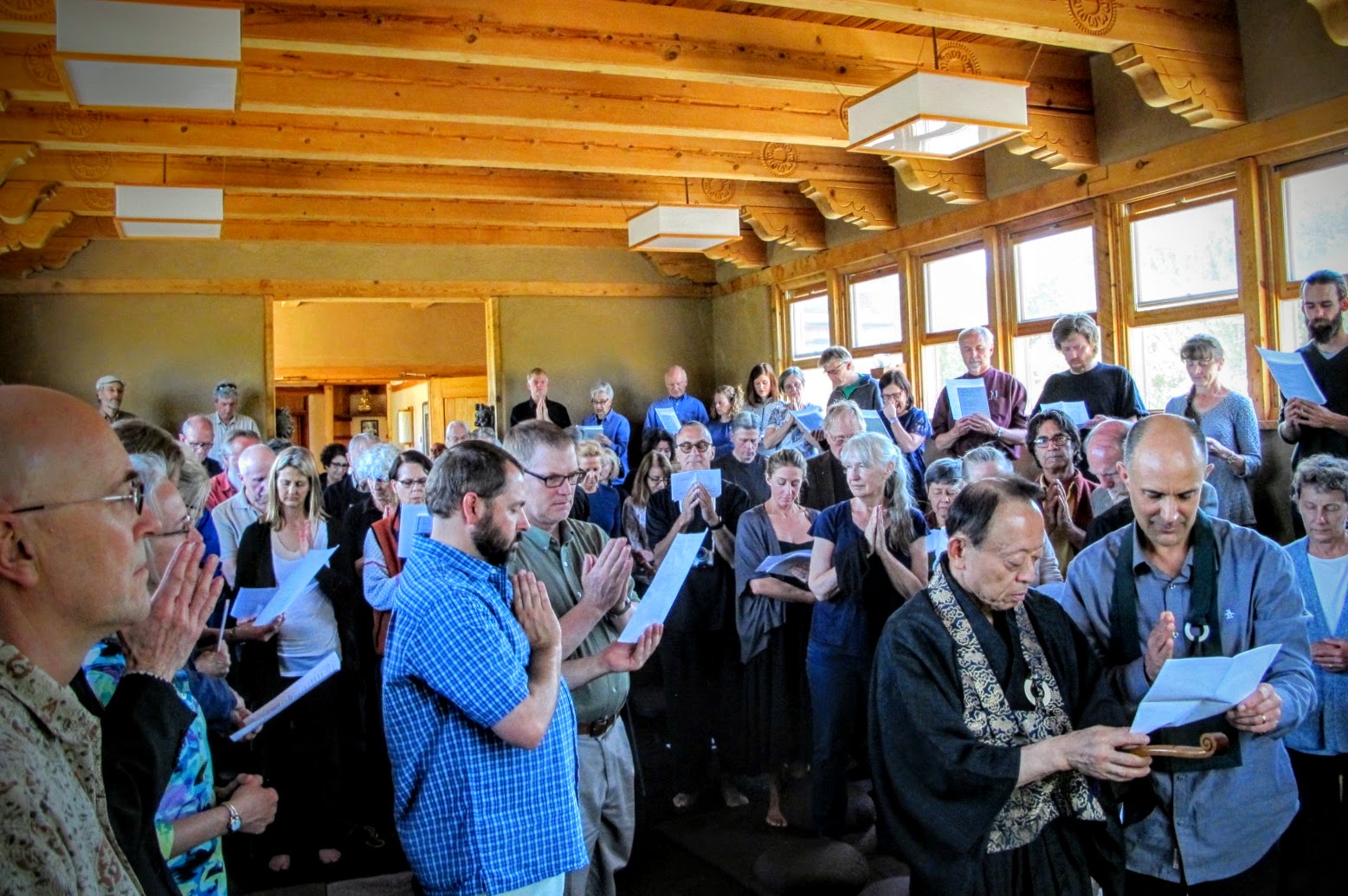 Zen center marks 31st year with rededication, from the Albuquerque