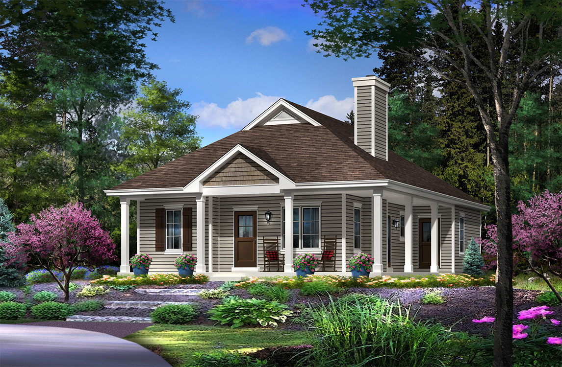 Mountain Laurel Mountain Home Plans from Mountain House Plans