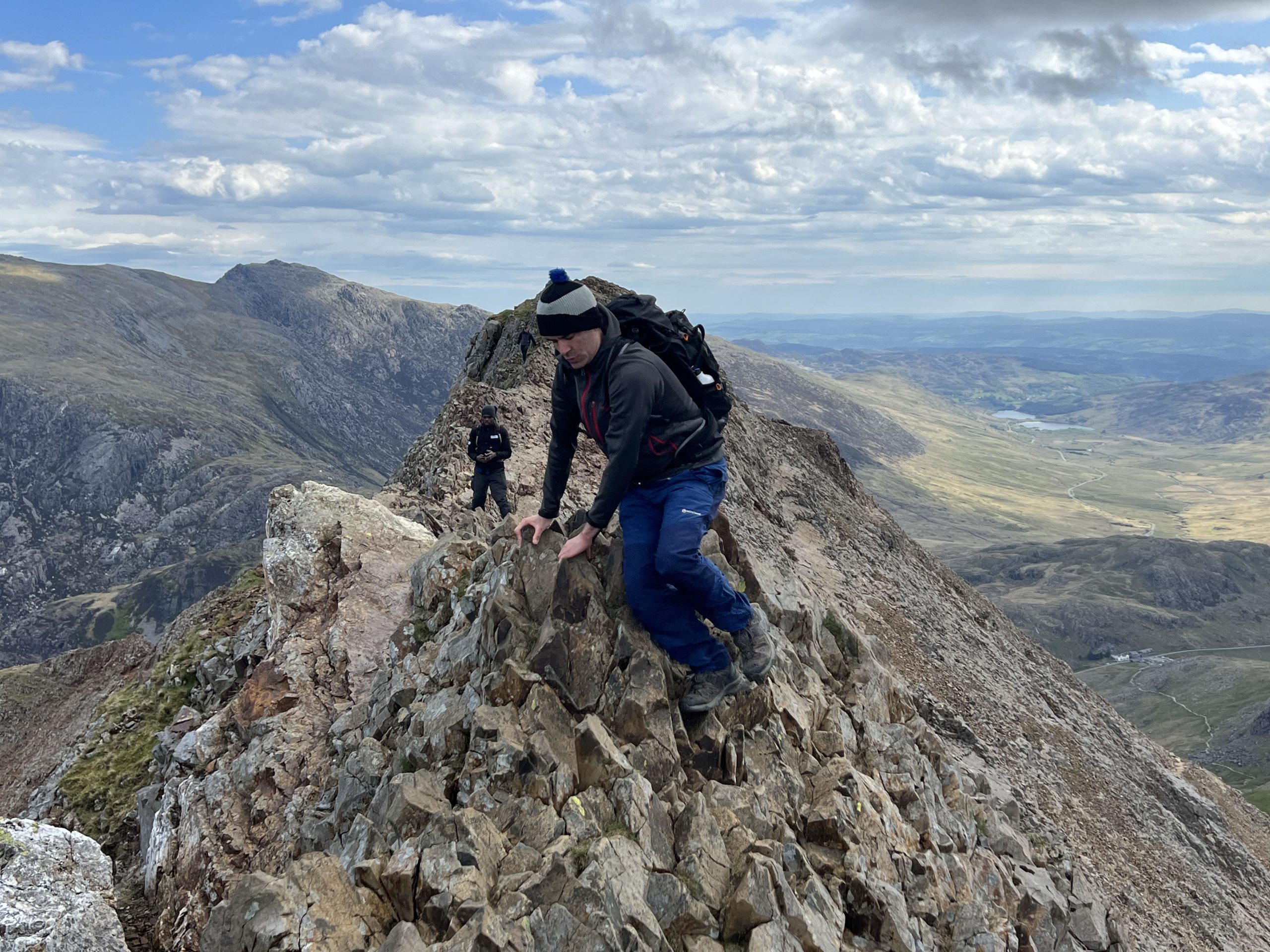 Crib Goch Guided Walks Crib Goch Walk Climbing Snowdon via Crib Goch