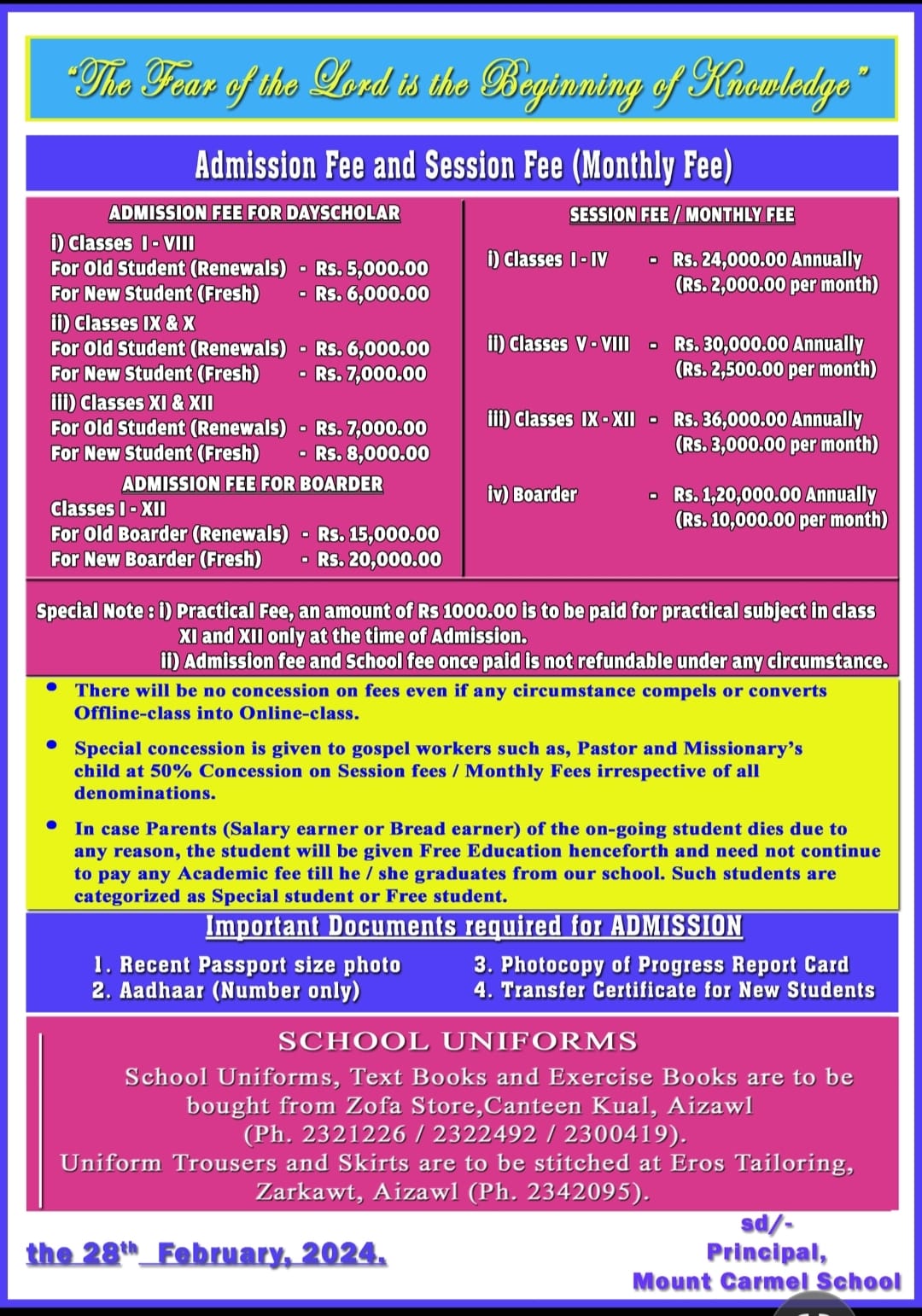 Home [www.mountcarmelschool.edu.in]