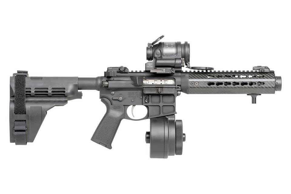 AP Rhino Series Carbon Fiber 7" Tactical AR15 Handguard with Keymod