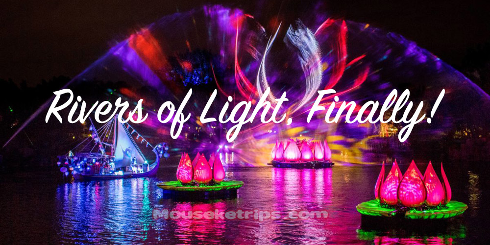 rivers of light schedule 2023 Rivers of Light Finally Opening Mouseketrips