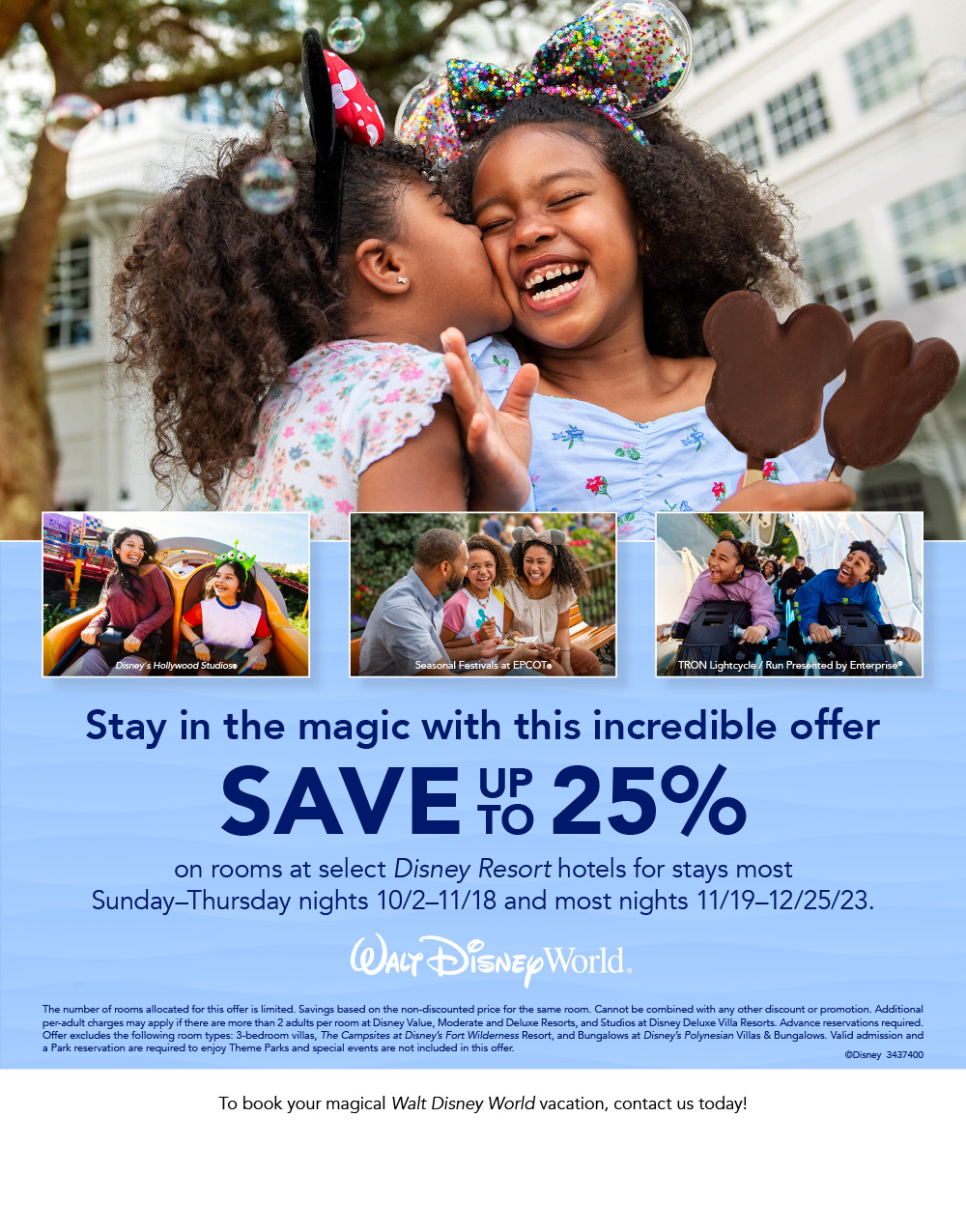 Walt Disney World Fall 2023 Discount Mouseketrips