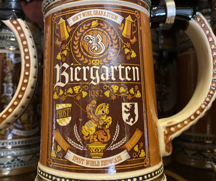 New Biergarten Beer Stein Appears in Epcot’s Germany Pavilion Shops