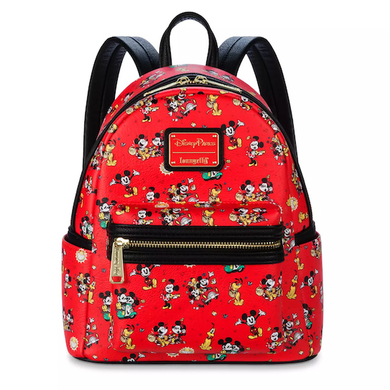 Loungefly Mickey Mouse All Over Print Mini Backpack munimoro.gob.pe