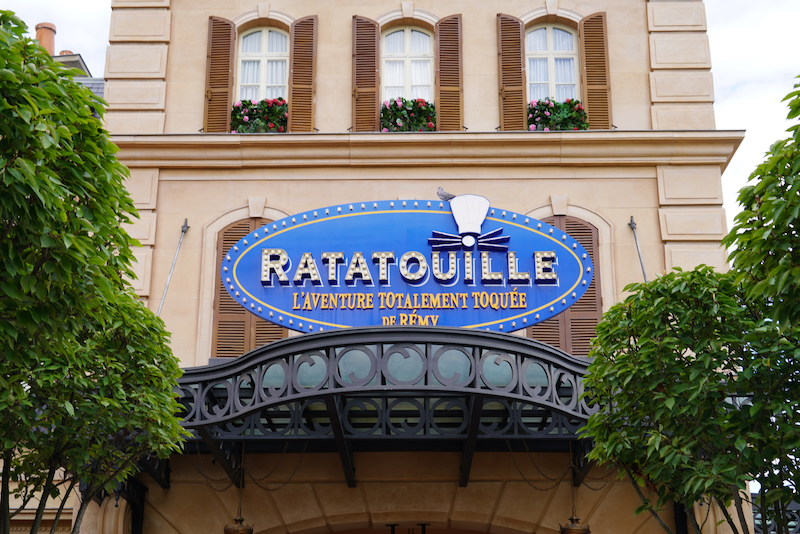 Ratatouille the Attraction at Disneyland Paris Closed for Refurbishment