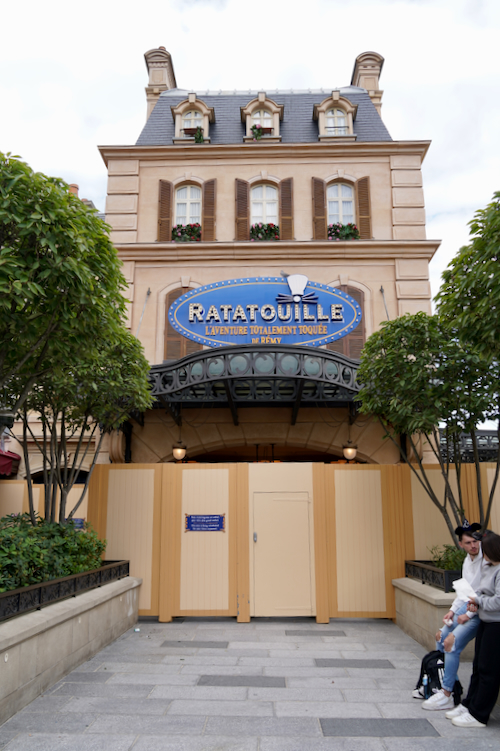 Ratatouille the Attraction at Disneyland Paris Closed for Refurbishment