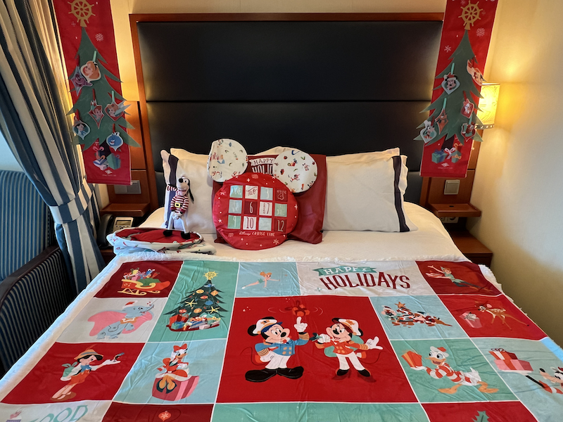 Season’s Greetings! Room Decor Package on a Very Merrytime Cruise is a