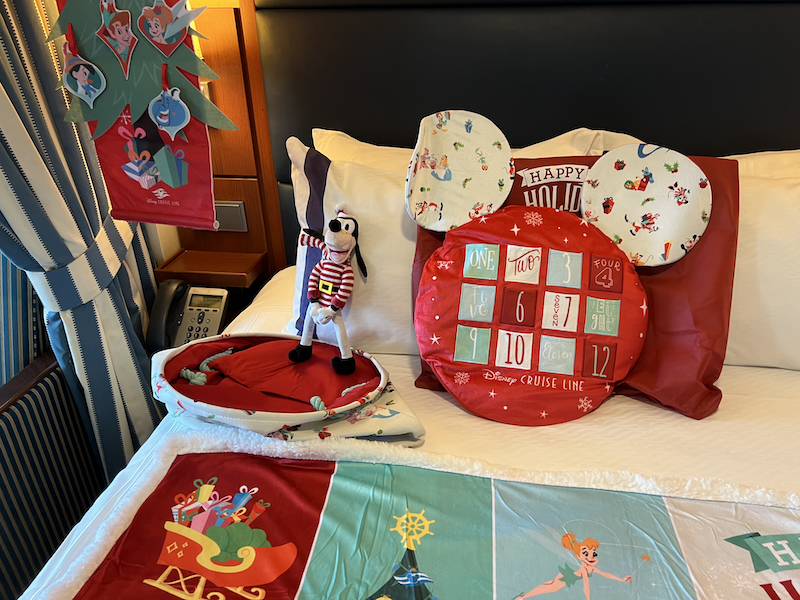 Season’s Greetings! Room Decor Package on a Very Merrytime Cruise is a