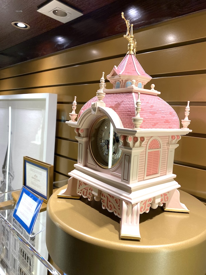 A Look at the Exclusive Disneyland Hotel Clock Figure That Will be for