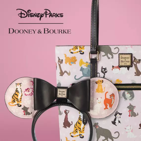 Disney Cats Dooney and Bourke Collection Releasing July 16th at Disney