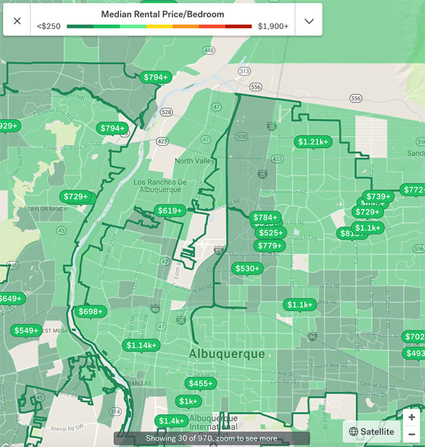 28 Albuquerque Zip Code Map Online Map Around The World