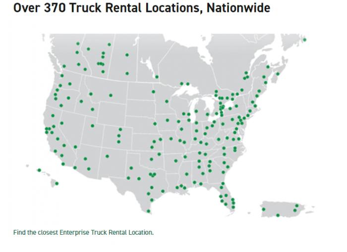 Enterprise Truck Rental Full 2022 Review moveBuddha