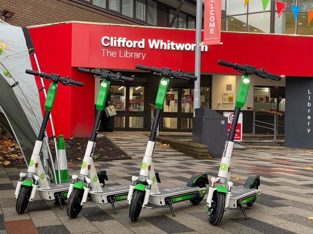 Salford extends Lime escooter trial to 2024 Move Electric