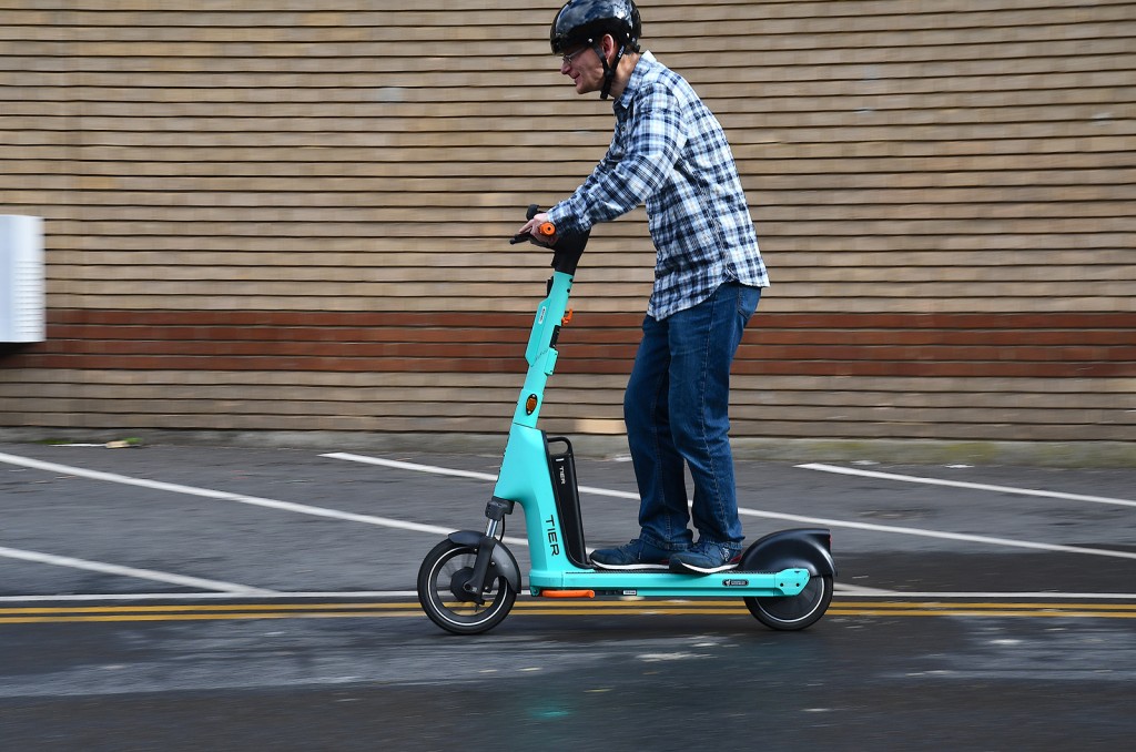 Tier 6 electric scooter first ride Move Electric