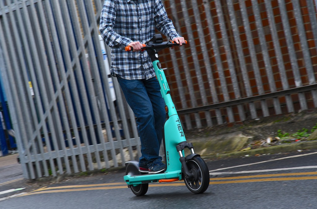 Tier 6 electric scooter first ride Move Electric