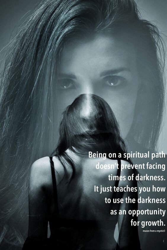 Don't avoid the darkness... Change how you see it. · MoveMe Quotes