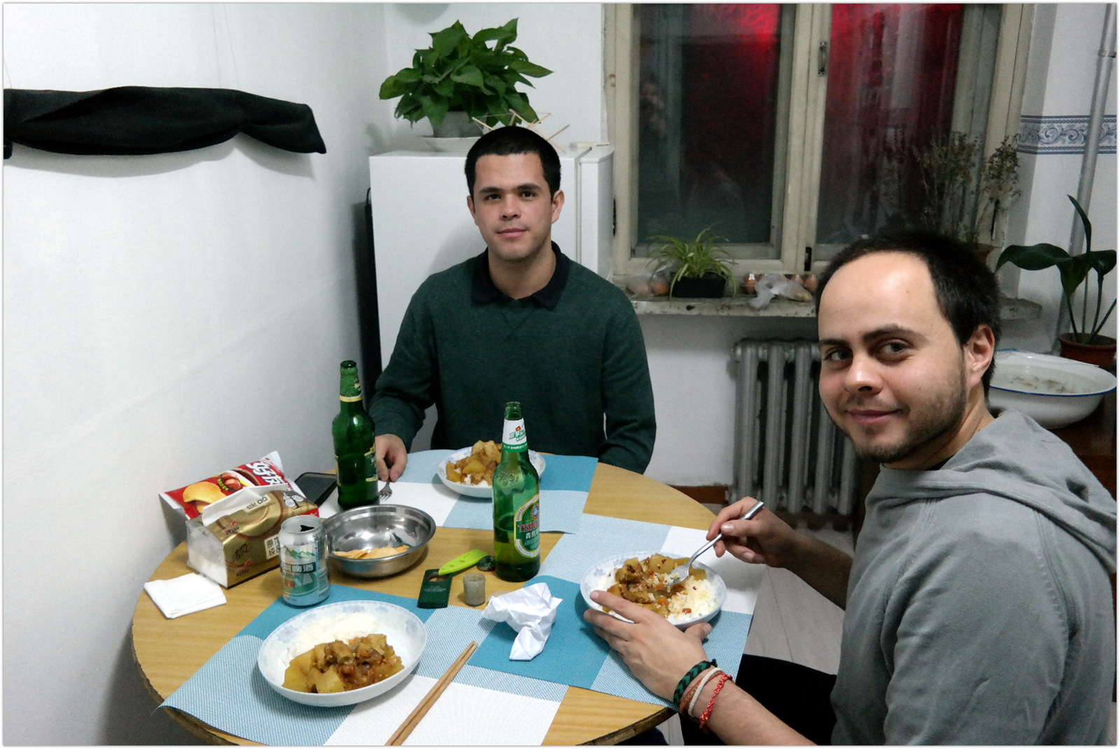 China Harbin Couchsurfing night