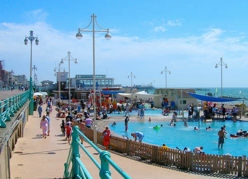 Lovely weather, fancy a dip? Move Revolution
