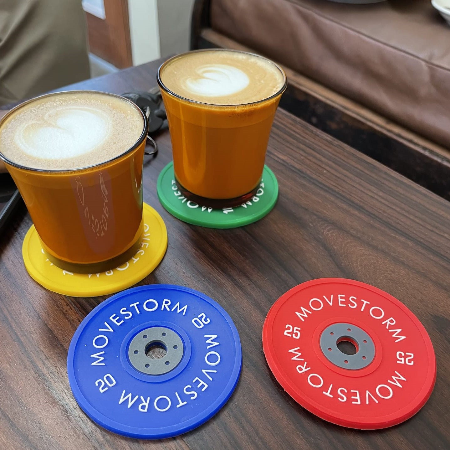 Movestorm® Bumper plate coasters Movestorm® Equipment
