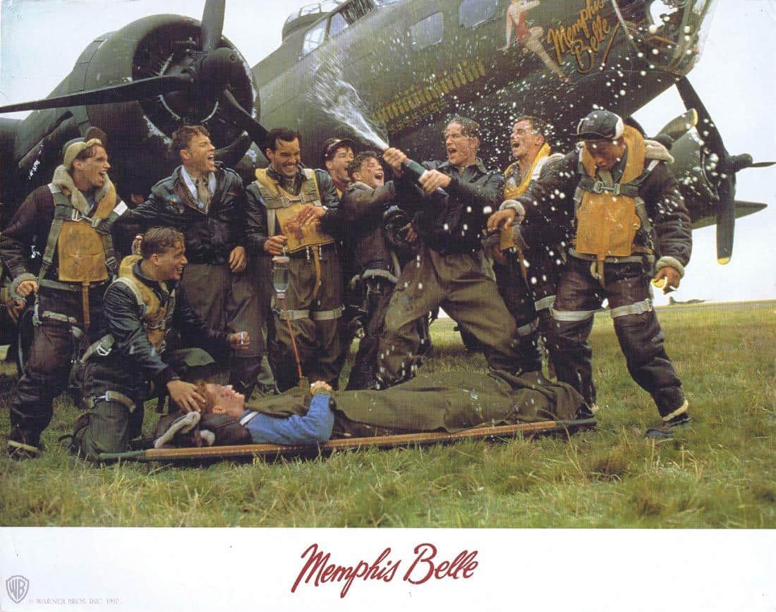 MEMPHIS BELLE Original Lobby Card Matthew Modine Eric Stolz Moviemem