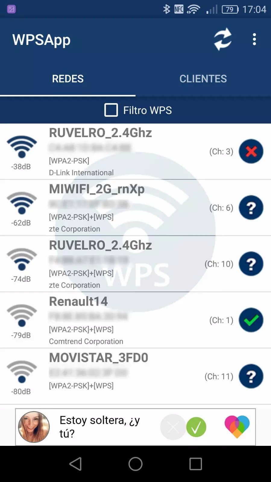 Cómo descifrar claves WiFi desde nuestro smartphone Android