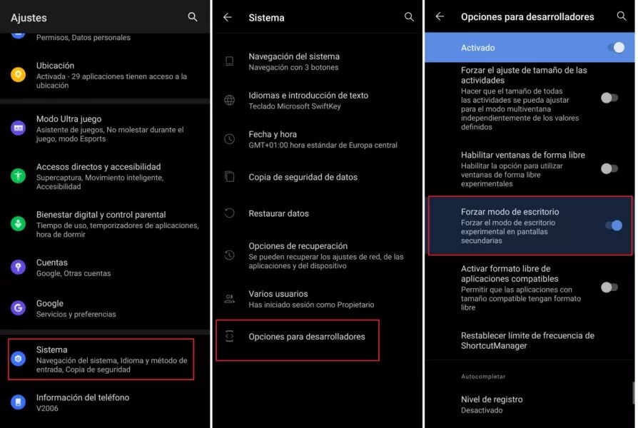 How to put the desktop mode on an Android mobile GEARRICE