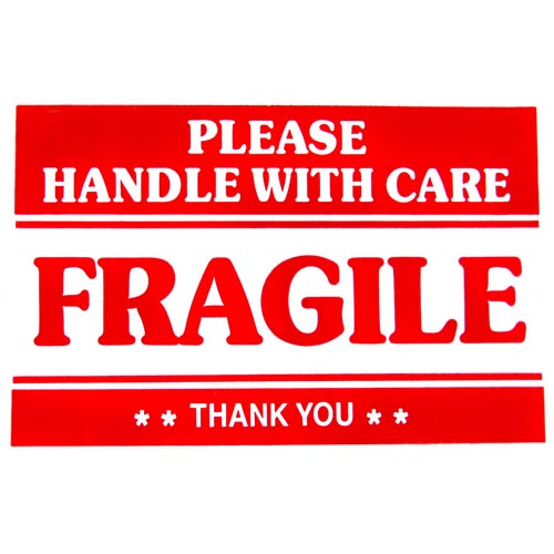 FRAGILE St
icker (Large) MOVING BOXES OTTAWA