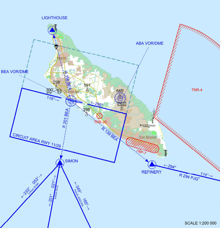 Update of the aerodrome charts for Queen Beatrix International Airport