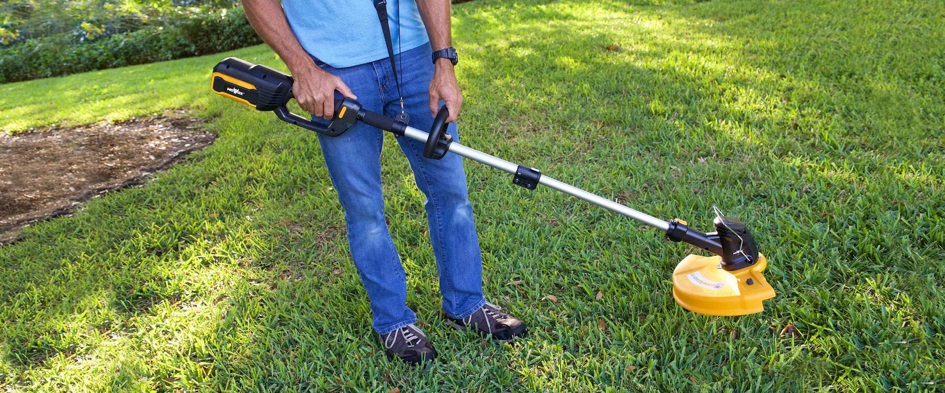 SEYVUM 12inch Cordless String Trimmer, 08/14/2023