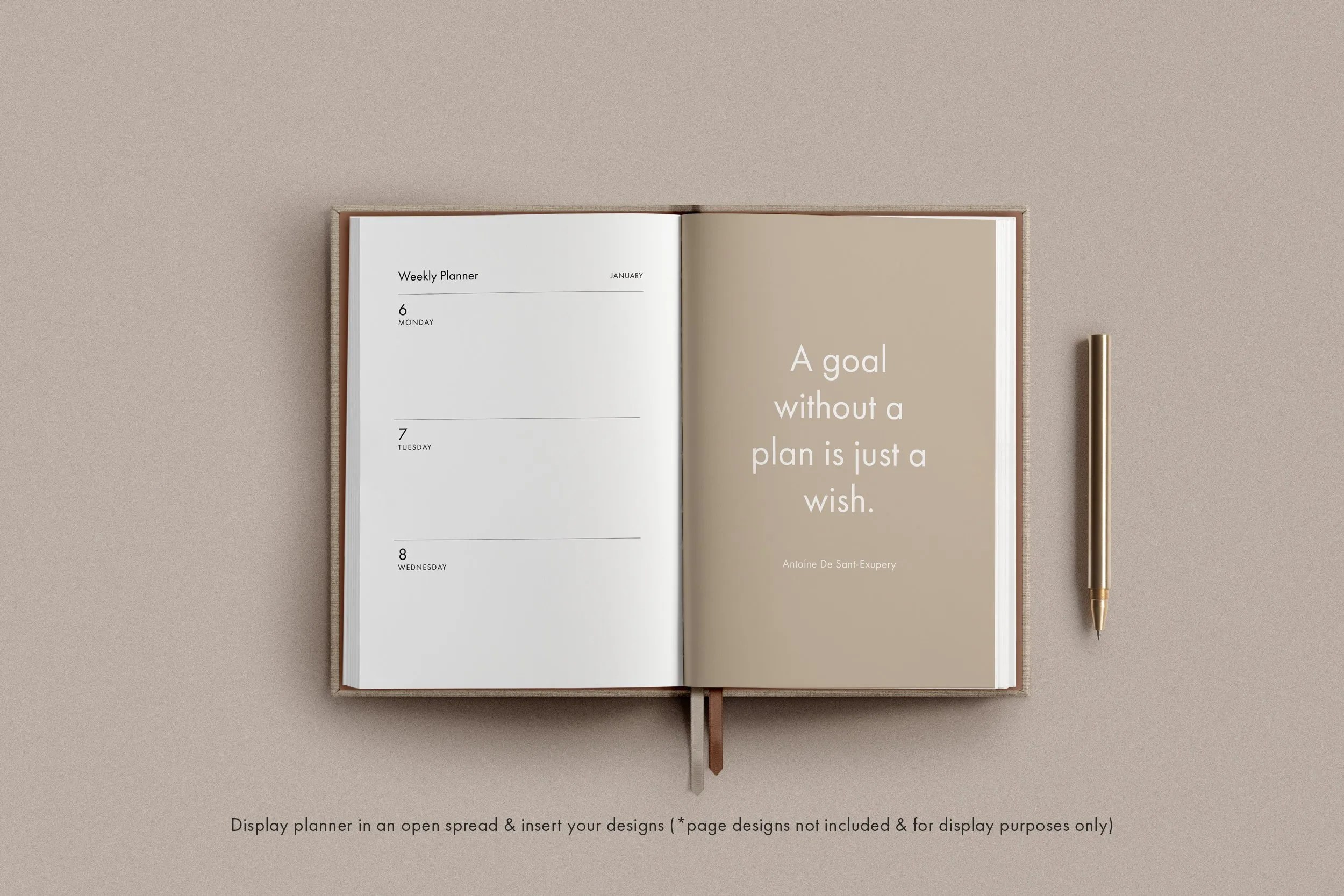 Juno Planner Mockups Scene Creator MOYO Studio