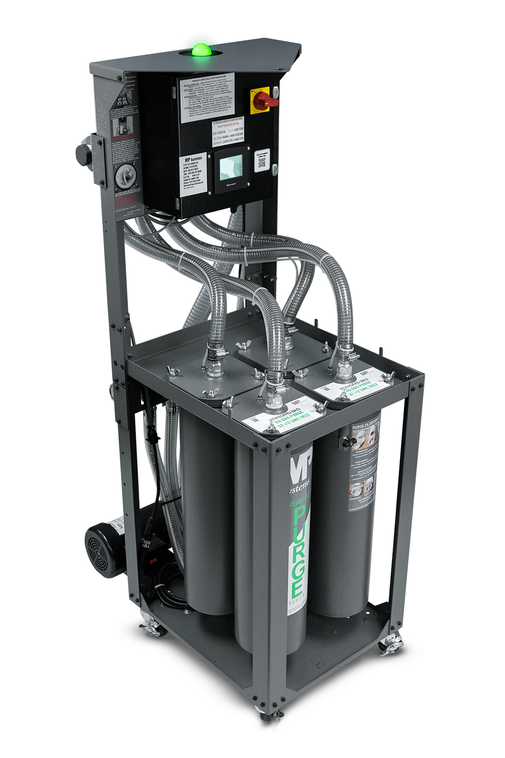 High Pressure Coolant Purge Coolant Filtration System MP Systems