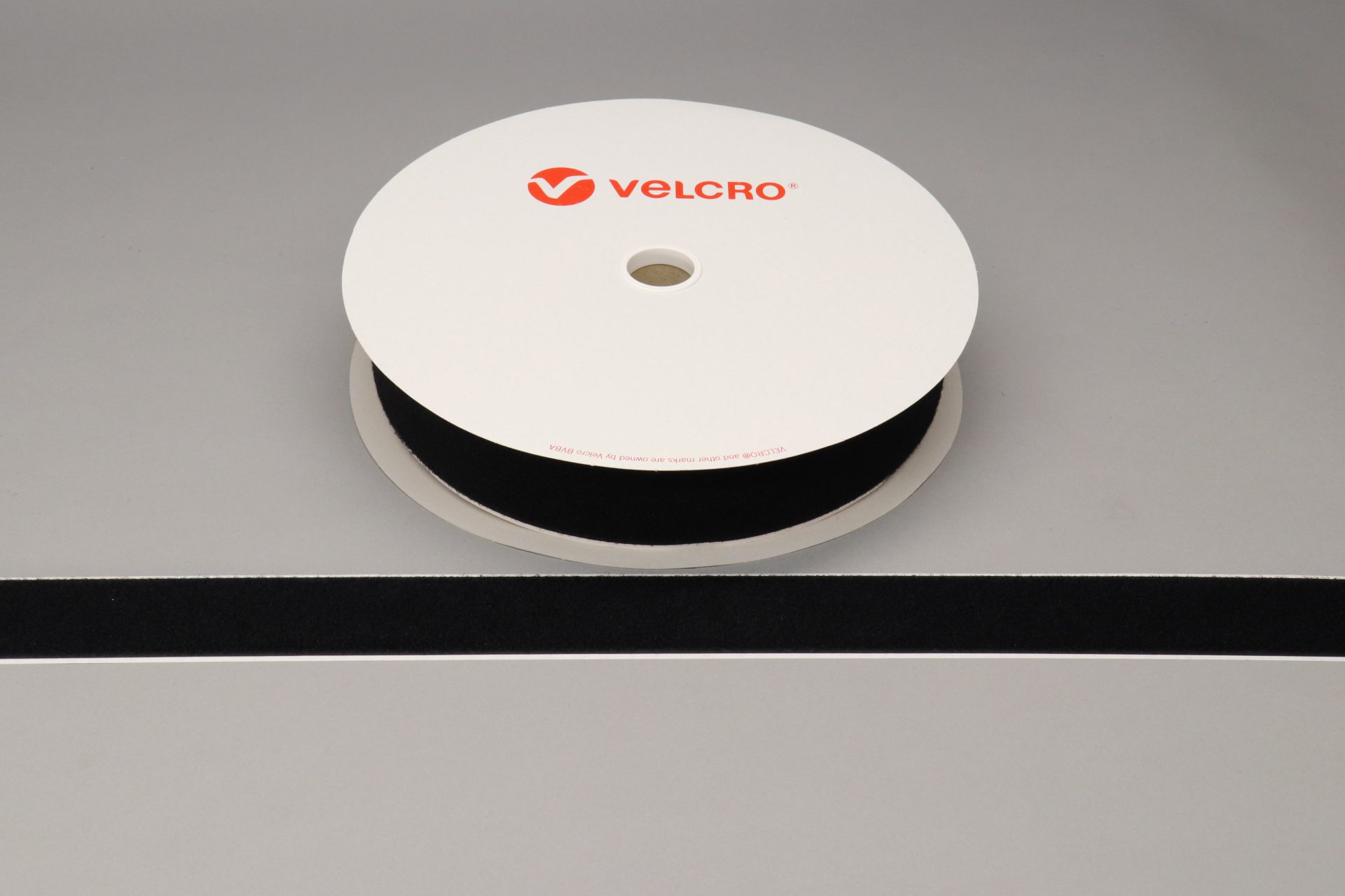 VELCRO® Brand PS15 FR Stickon 50mm tape BLACK LOOP 25mtr roll MPD