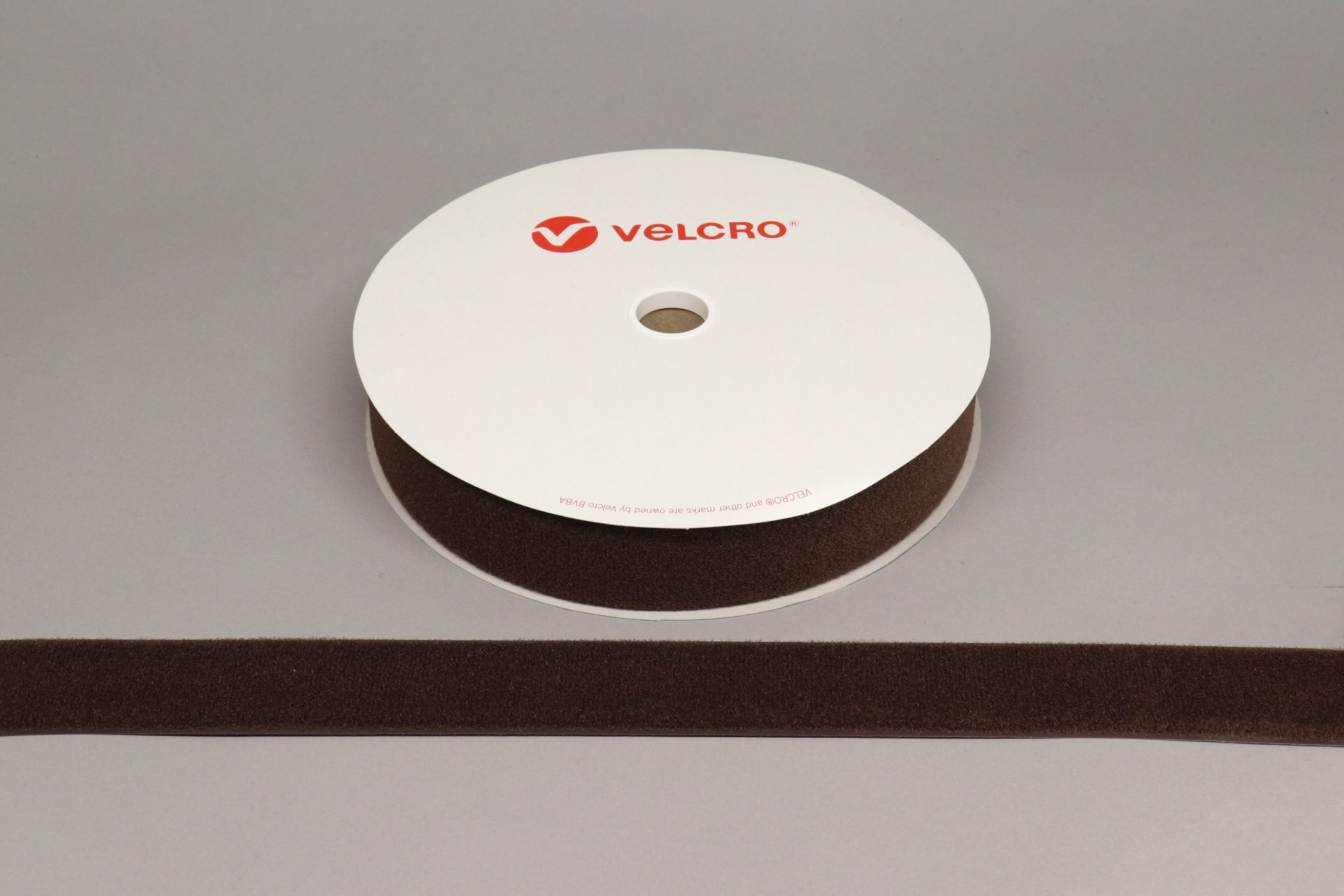VELCRO® Brand Sewon 50mm tape DARK BROWN LOOP 25mtr roll MPD Hook & Loop