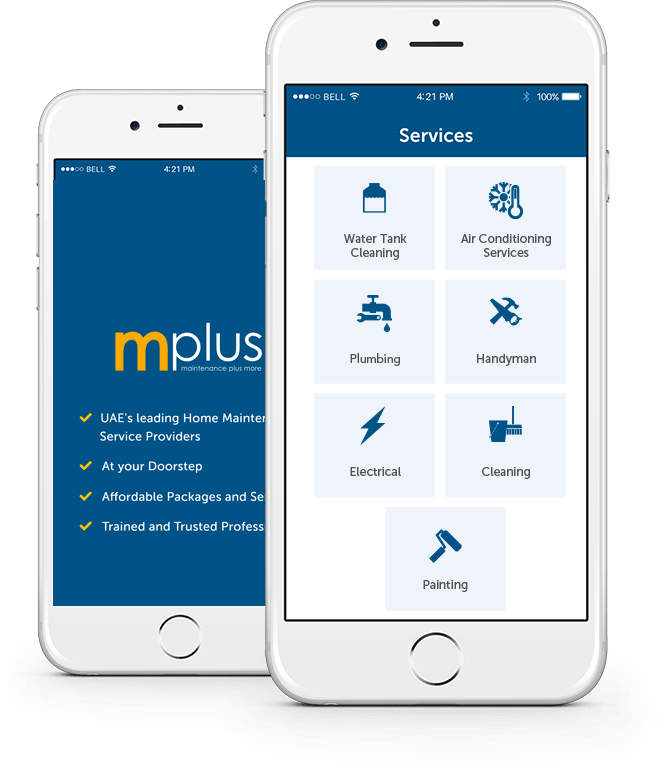 Contact mplus Home Maintenance Service Provider, Dubai, UAE