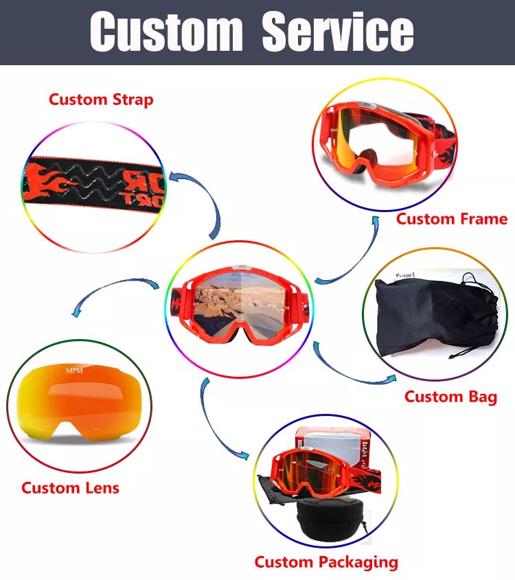 How To Custom Motocross Goggle Straps Wholesale MX Goggles