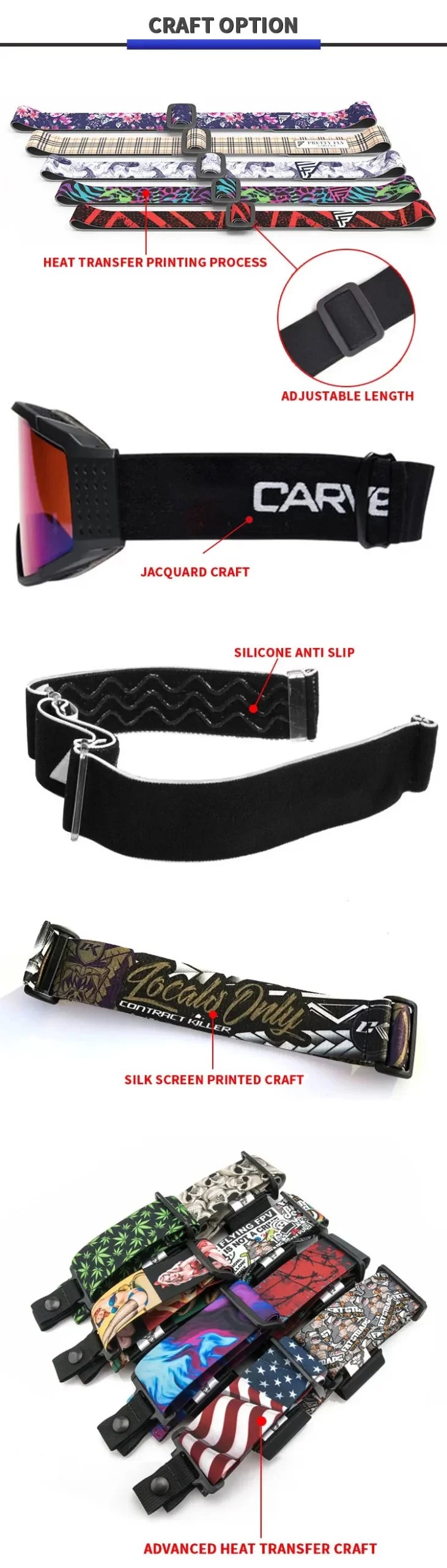 How To Custom Motocross Goggle Straps Wholesale MX Goggles