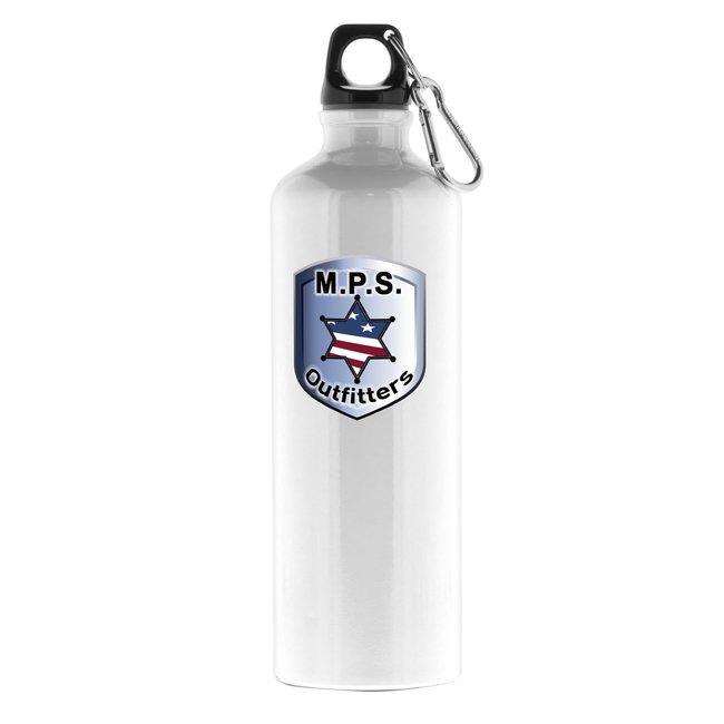 M.P.S. 26oz. Custom Aluminum Water Bottle Midwest Public Safety
