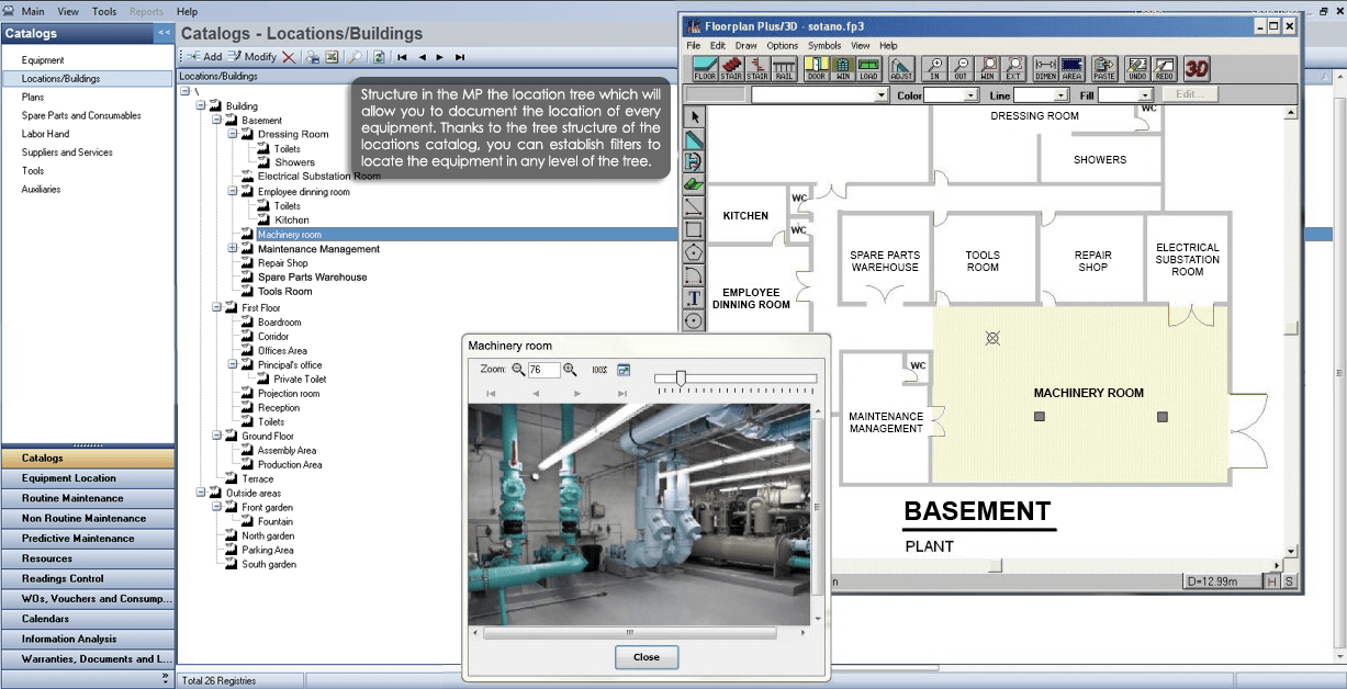 CMMS MPsoftware Maintenance Software MP version 9