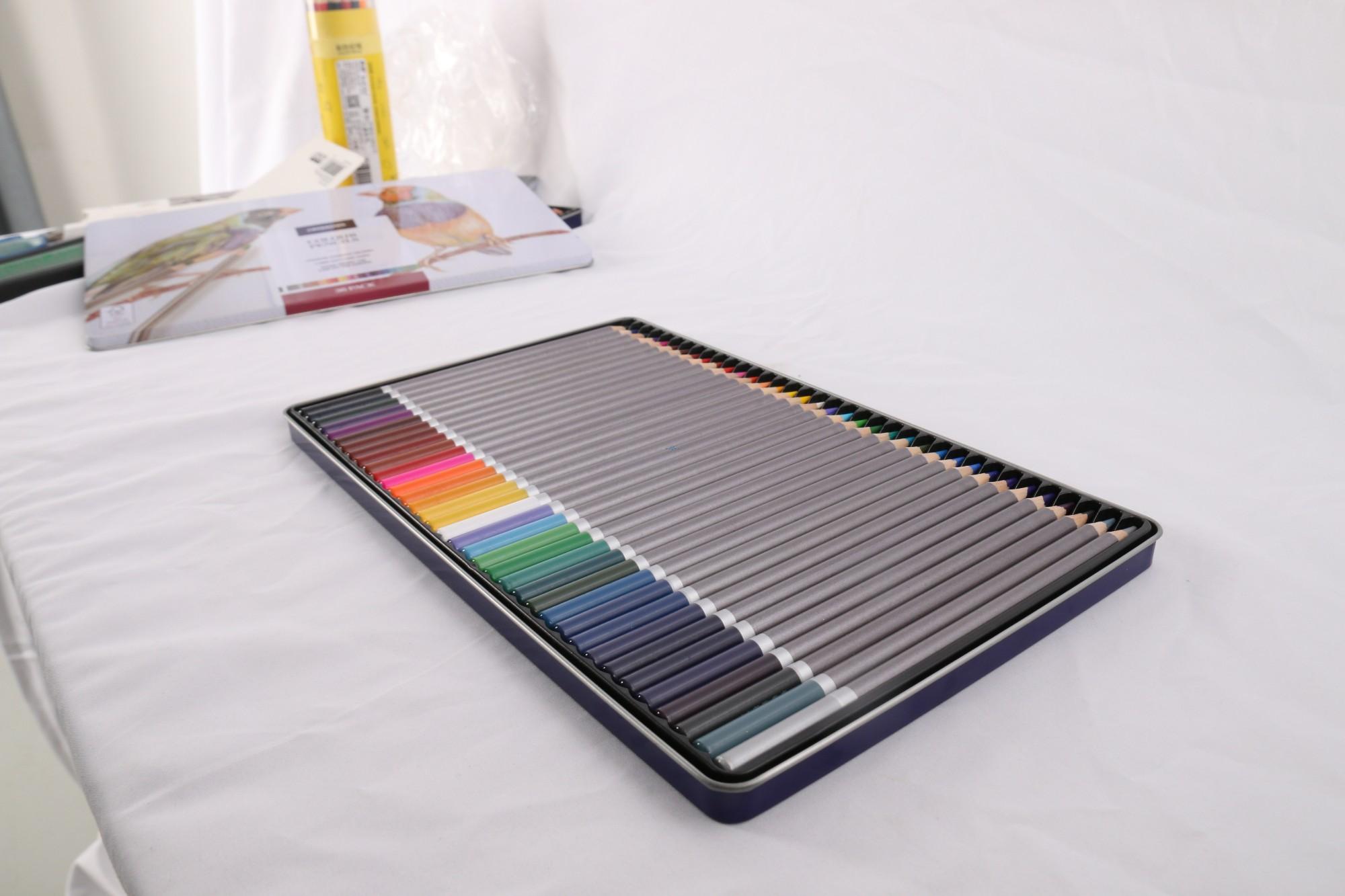 Color by Number Colored Pencils in a Tin Set of 36