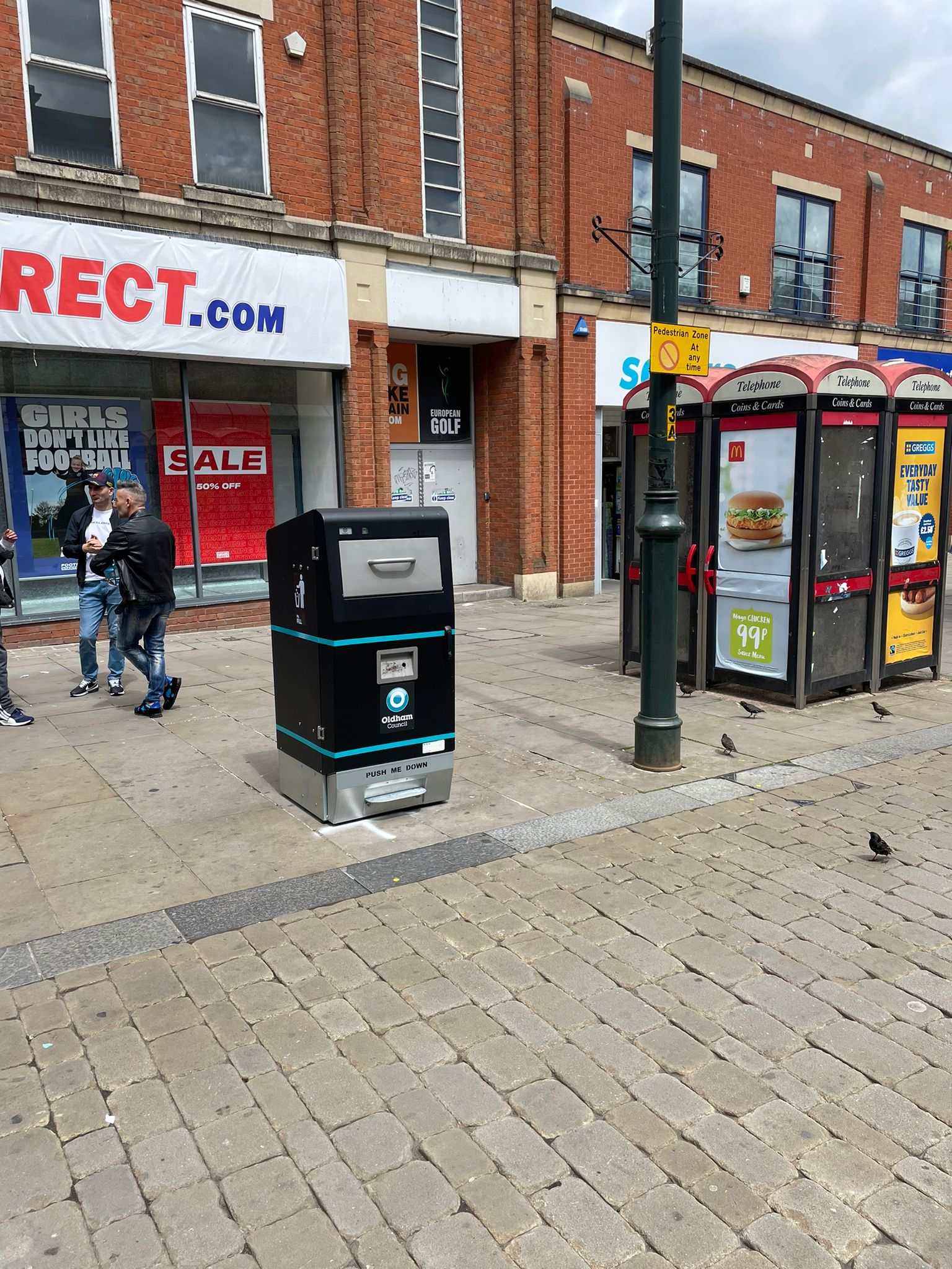 Oldham goes 'Green' with our smart waste bins and smart app! MrFill