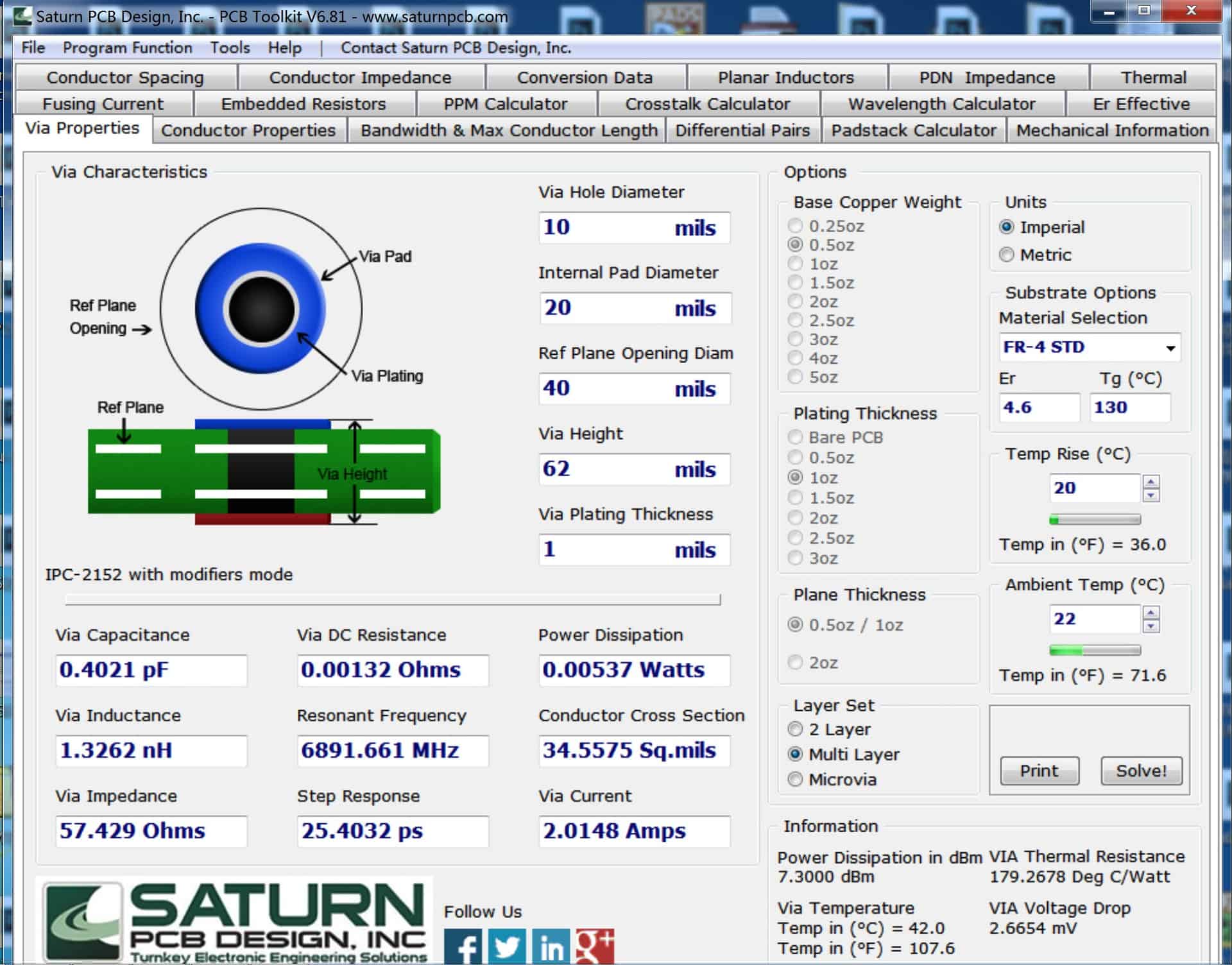 PCB参数计算神器Saturn PCB Design Toolkit下载及安装指南 吴川斌的博客 博客园